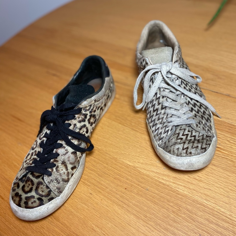 Vintage Adidas play match pony fur